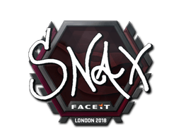 สติกเกอร์ (Snax London 2018)