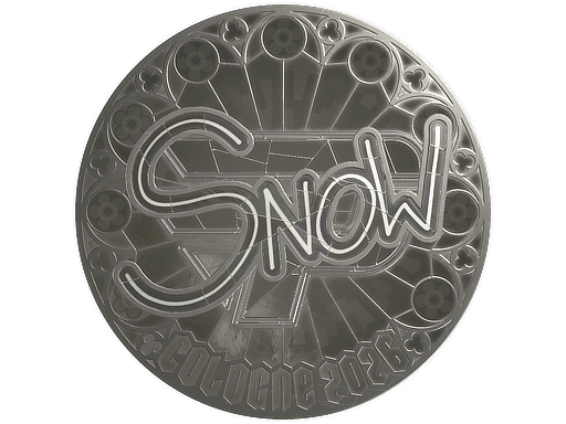Klistermærke (snow folie Cologne 2026)