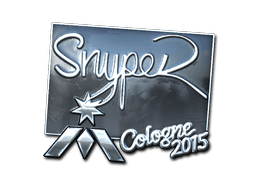 Klistermærke (SnypeR folie Cologne 2015)