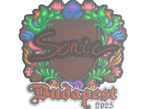 สติกเกอร์ (Sonic ปัก Budapest 2025)