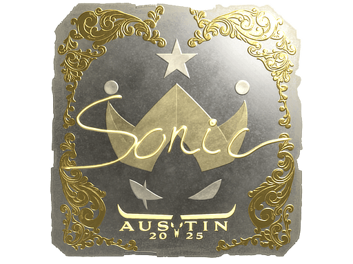 สติกเกอร์ (Sonic ทอง Austin 2025)