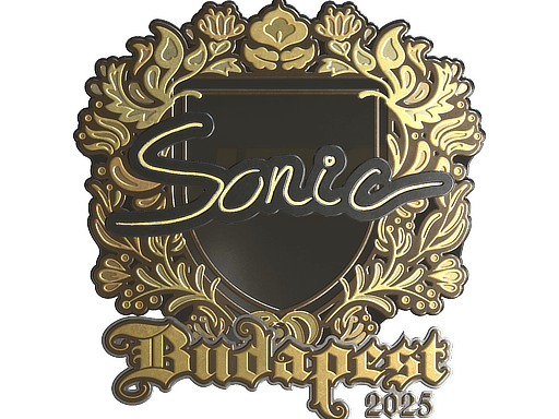 สติกเกอร์ (Sonic ทอง Budapest 2025)