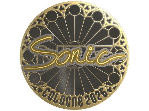 สติกเกอร์ (Sonic ทอง Cologne 2026)