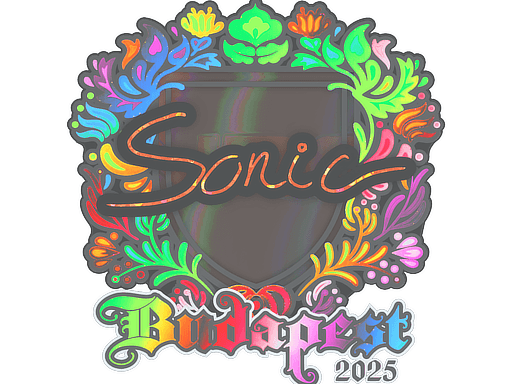 สติกเกอร์ (Sonic โฮโล Budapest 2025)