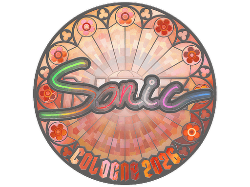 สติกเกอร์ (Sonic โฮโล Cologne 2026)