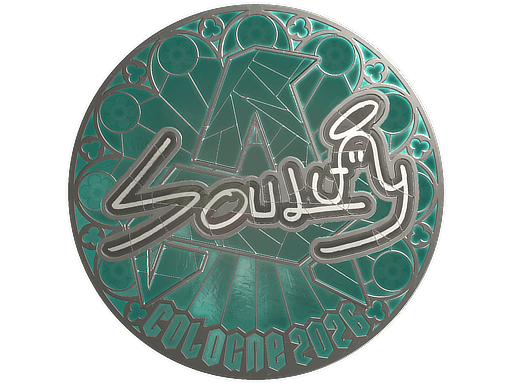 Klistermærke (soulfly folie Cologne 2026)