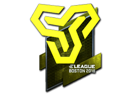 Klistermærke (Space Soldiers folie Boston 2018)