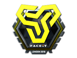 Klistermærke (Space Soldiers folie London 2018)