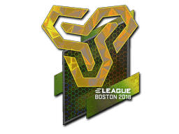 Klistermærke (Space Soldiers holo Boston 2018)