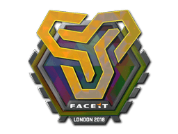 Klistermærke (Space Soldiers holo London 2018)