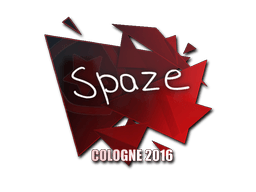 Samolepka (spaze ESL Cologne 2016)