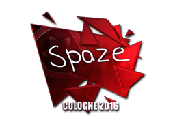 Samolepka (spaze speciální ESL Cologne 2016)