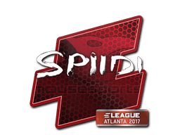 Klistermærke (Spiidi Atlanta 2017)