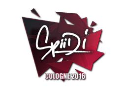 Samolepka (Spiidi ESL Cologne 2016)