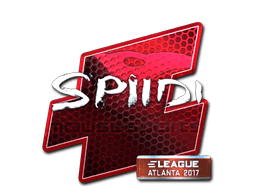 Klistermærke (Spiidi folie Atlanta 2017)