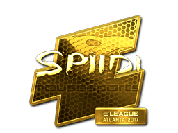 Samolepka (Spiidi zlatá Atlanta 2017)