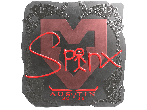 Klistermærke (Spinx folie Austin 2025)