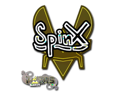 Klistermærke (Spinx glitter Paris 2023)