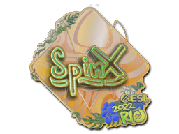Klistermærke (Spinx holo Rio 2022)