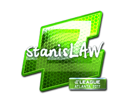 Klistermærke (stanislaw folie Atlanta 2017)
