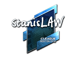 Klistermærke (stanislaw folie Boston 2018)