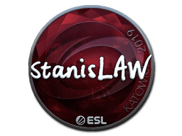 Klistermærke (stanislaw folie Katowice 2019)