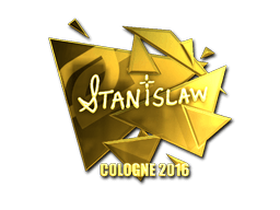 Samolepka (stanislaw zlatá ESL Cologne 2016)