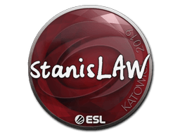 Klistermærke (stanislaw Katowice 2019)