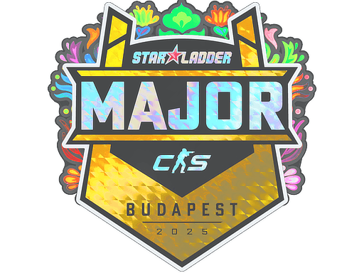 Adesivo (StarLadder Olografico Budapest 2025)