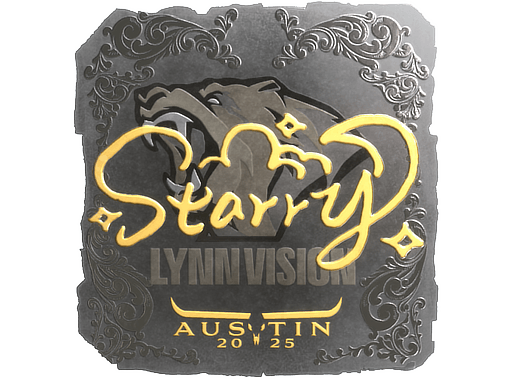 스티커 (Starry 은박 오스틴 2025)