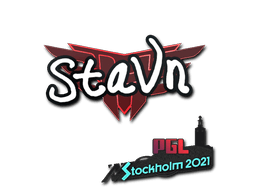 Klistermærke (stavn Stockholm 2021)