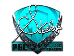 Klistermærke (steel folie Krakow 2017)