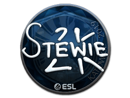 Klistermærke (Stewie2K folie Katowice 2019)
