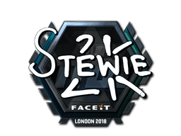 Klistermærke (Stewie2K folie London 2018)