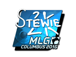 Klistermærke (Stewie2K folie MLG Columbus 2016)
