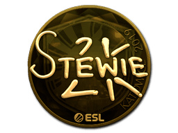 Samolepka (Stewie2K zlatá Katowice 2019)