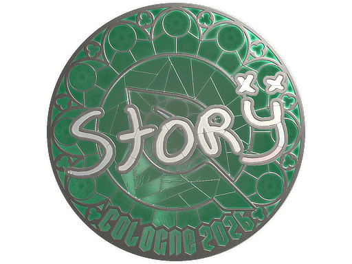 Klistermærke (story folie Cologne 2026)