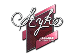 Samolepka (STYKO Boston 2018)
