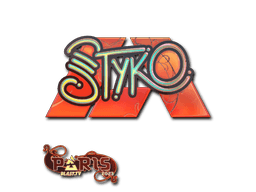Samolepka (STYKO holografická BLAST.tv Paris 2023)