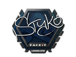Samolepka (STYKO London 2018)