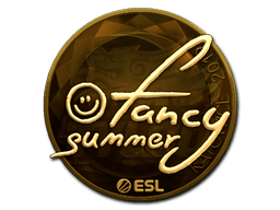 Samolepka (Summer zlatá Katowice 2019)