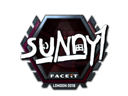 Klistermærke (suNny folie London 2018)