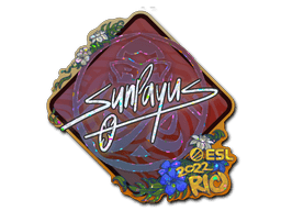 Samolepka (SunPayus třpytivá IEM Rio 2022)