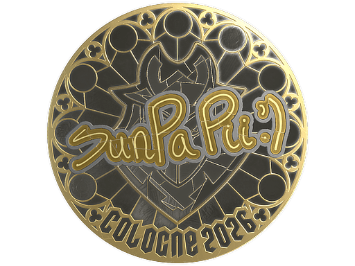 Samolepka (SunPayus zlatá IEM Cologne 2026)