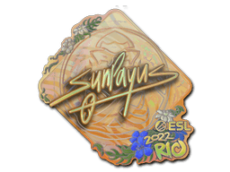 Samolepka (SunPayus holografická IEM Rio 2022)