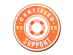Klistermærke (Support)