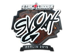 Klistermærke (svyved folie Berlin 2019)
