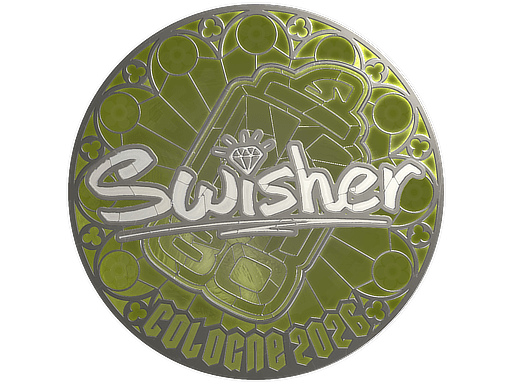 Klistermærke (Swisher folie Cologne 2026)