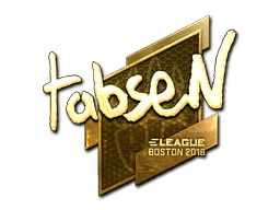 สติกเกอร์ (tabseN ทอง Boston 2018)