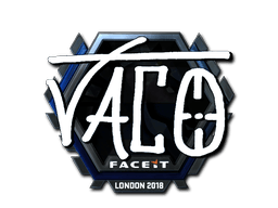 Aufkleber (TACO Glanz London 2018)